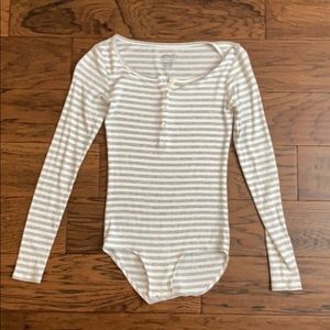 Long sleeve aerie bodysuit
